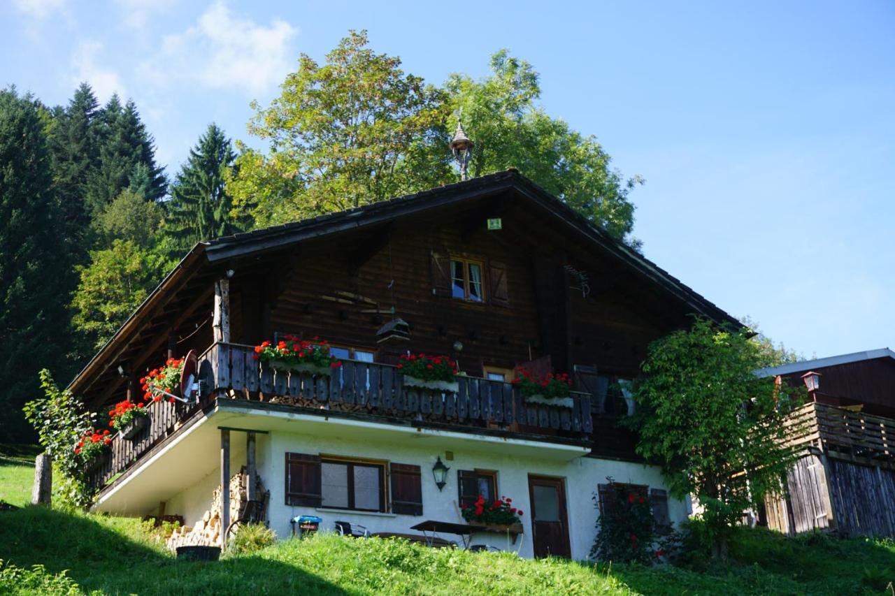 Ferienwohnungen Im Blockhaus Metzler Schwarzenberg im Bregenzerwald Kültér fotó