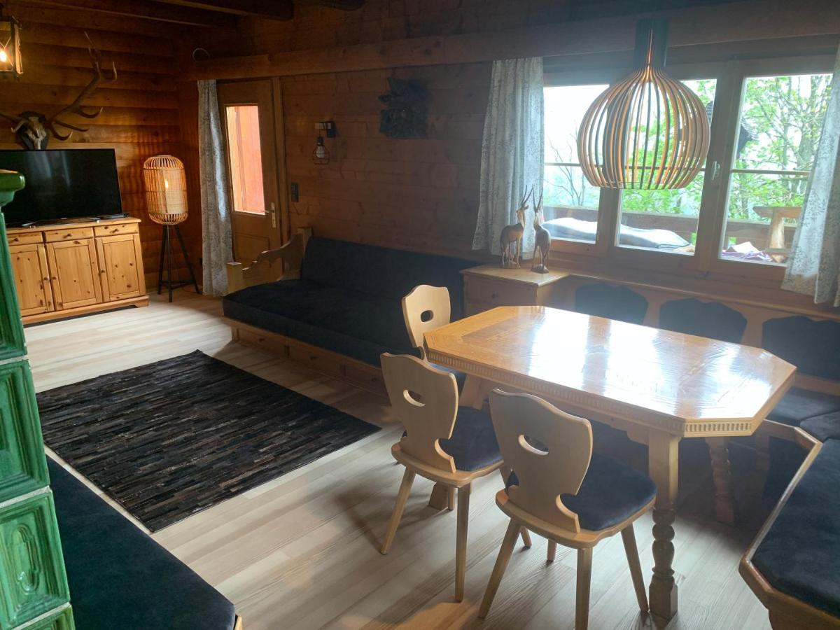 Ferienwohnungen Im Blockhaus Metzler Schwarzenberg im Bregenzerwald Kültér fotó