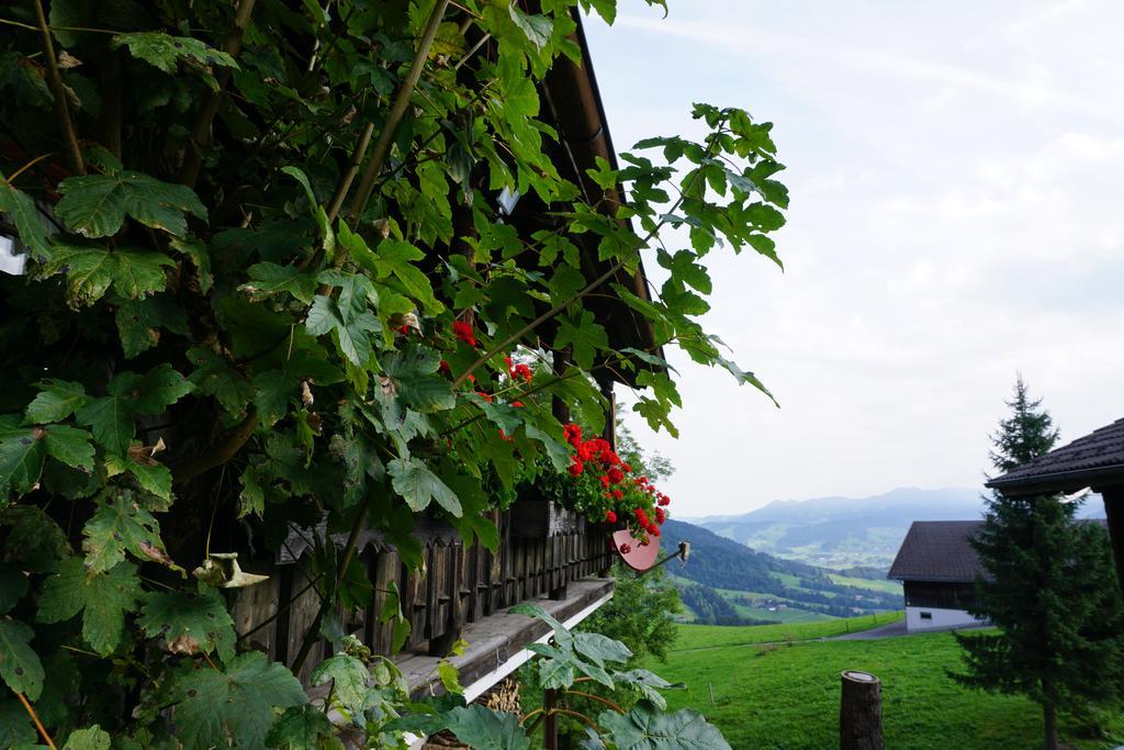 Ferienwohnungen Im Blockhaus Metzler Schwarzenberg im Bregenzerwald Kültér fotó