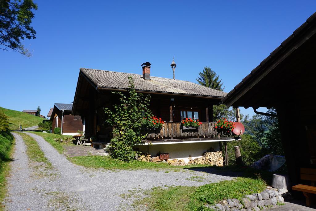 Ferienwohnungen Im Blockhaus Metzler Schwarzenberg im Bregenzerwald Kültér fotó